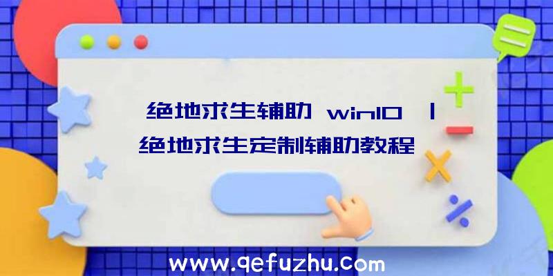 「绝地求生辅助
